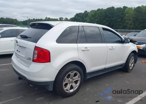 2013 Ford Edge Sel z USA, uszkodzony, nr VIN 2FMDK3J95DBC87670